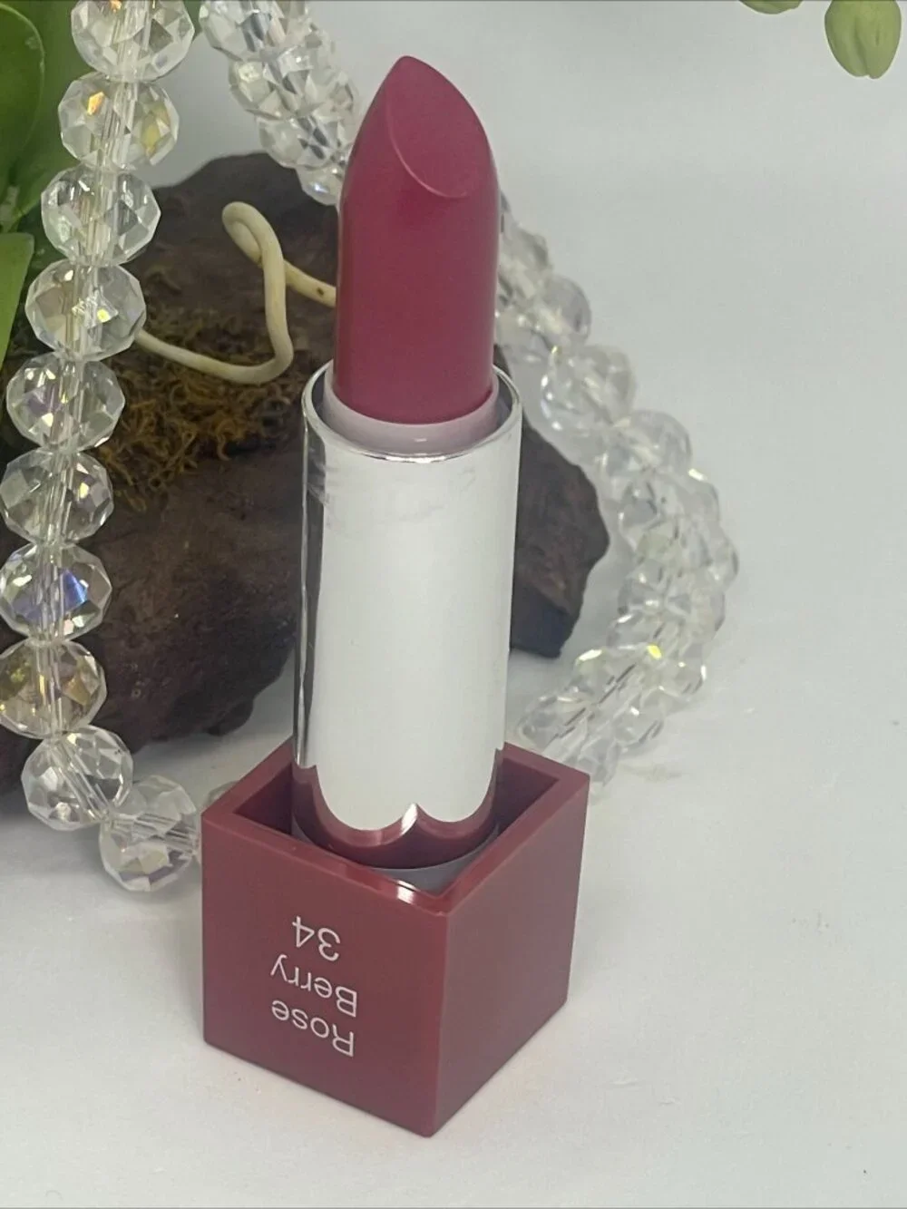 Elizabeth Arden Beautiful Color Moisturizing Lipstick - 34 Rose Berry-.12 oz-New